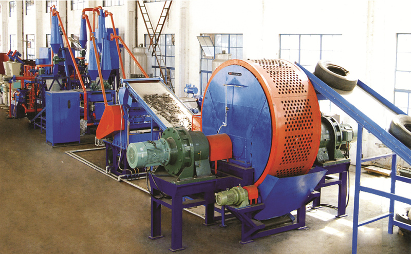 Machinery of Making Waste Steel Tire into Powder