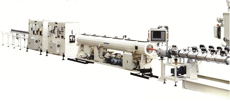 PP ultra-quiet drainage pipe production line